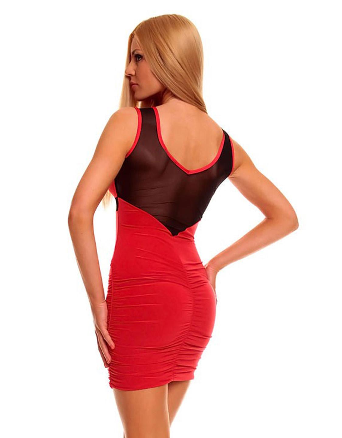 Red Bodycon Party Sexy Mini Dress
