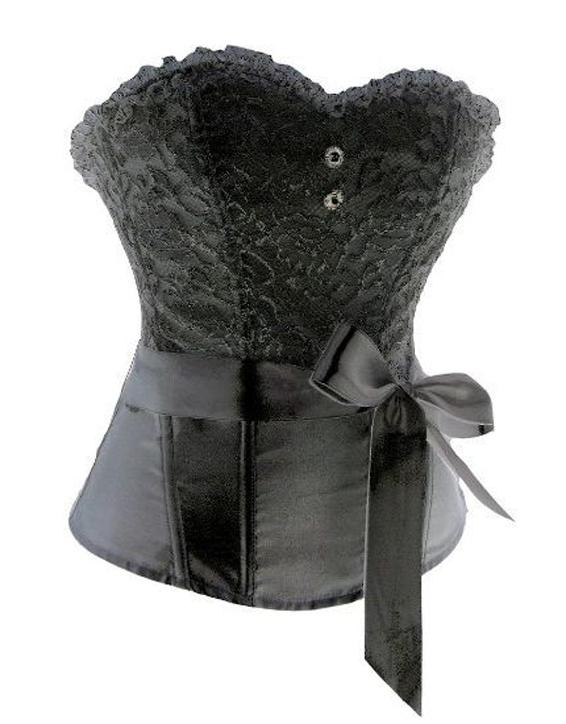 LACE BLACK CORSET