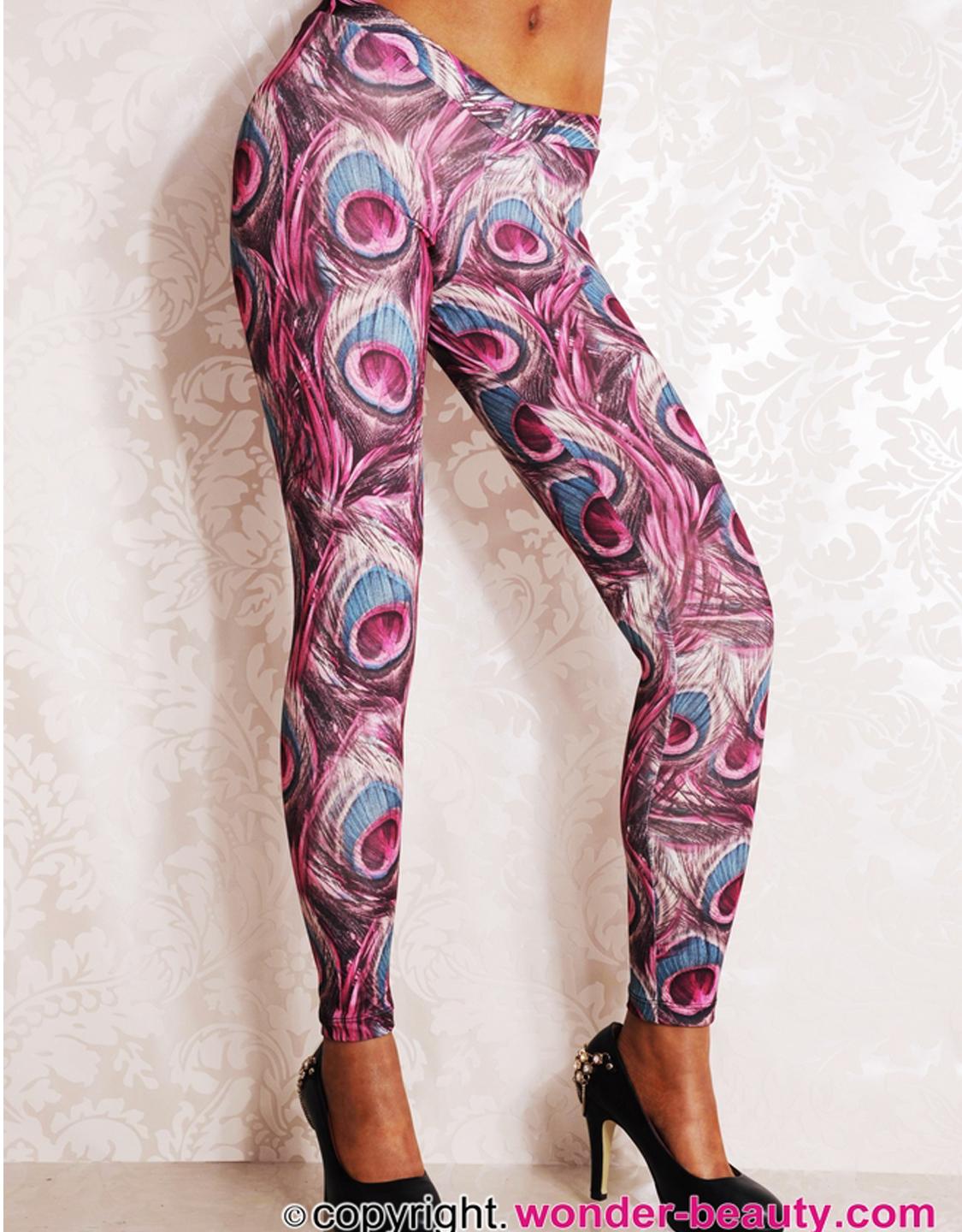 Sexy Peacock Leggings