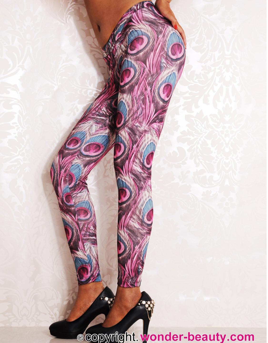 Sexy Peacock Leggings