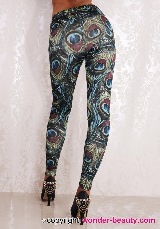 Sexy Peacock Leggings