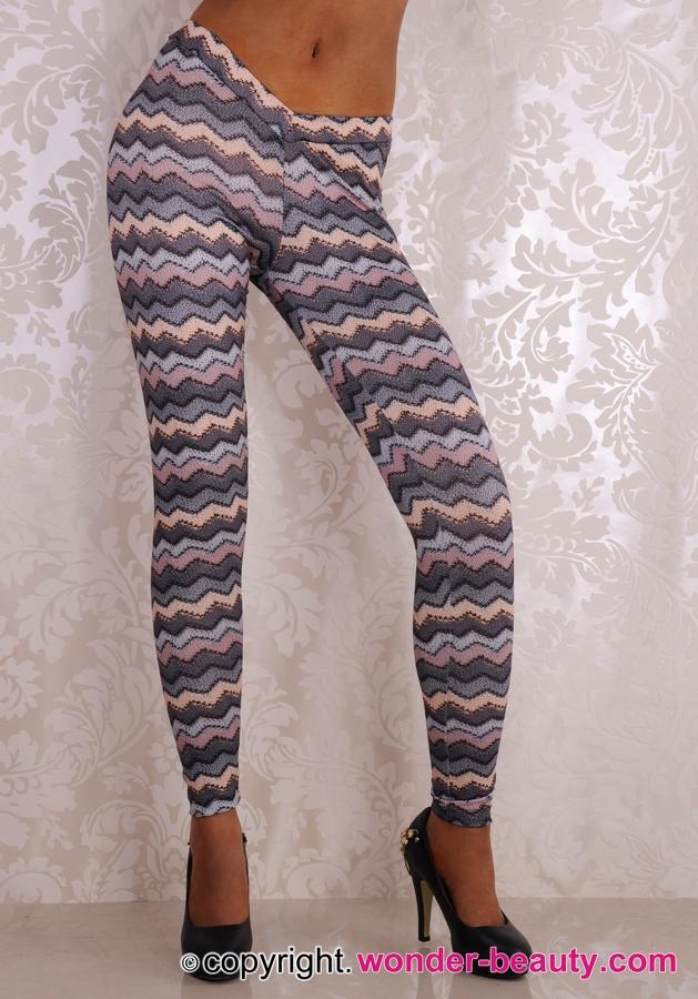 Colorful Ripple Leggings