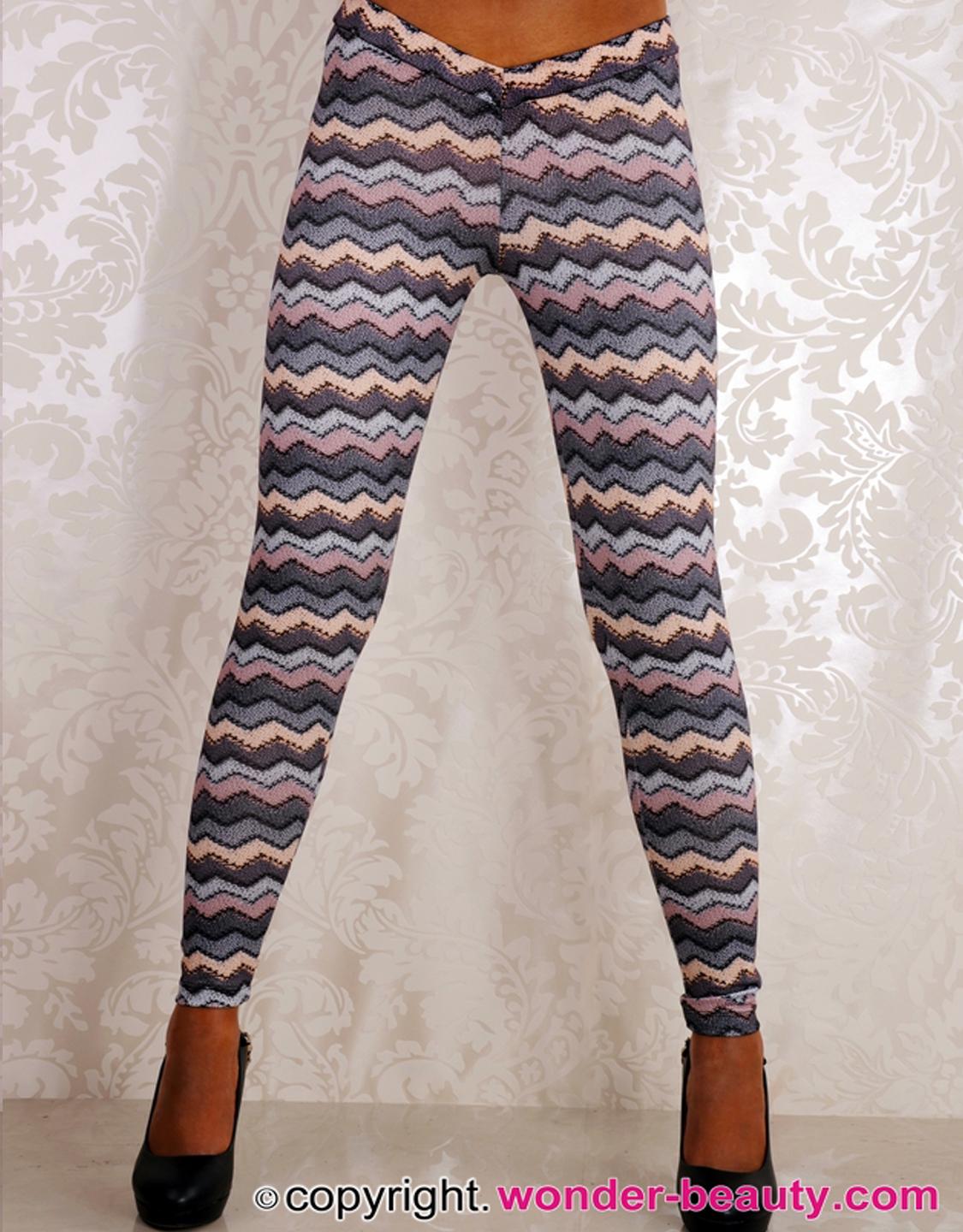 Colorful Ripple Leggings