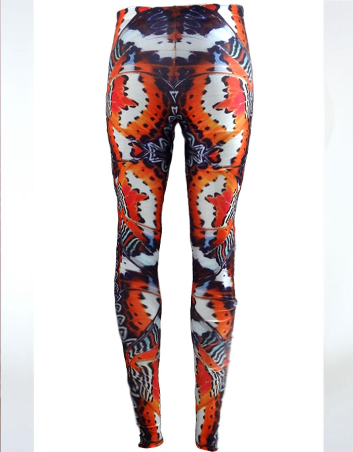 Chic Symmetry Butterfly Leggings