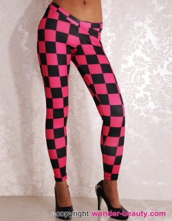 Racing Checkered Flag Leggings