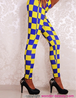 Racing Checkered Flag Leggings