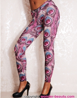 Sexy Peacock Leggings