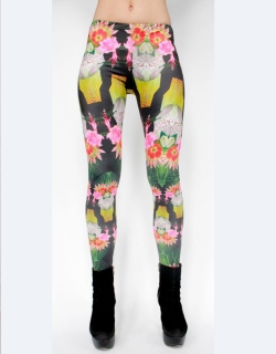 Floral Print Leggings