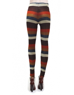  Colored Striped Leggings