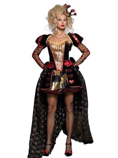 Luxury Wonderland Queen Dress  Halloween Costumes​