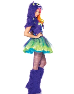 Purple Posh Monster Costume 