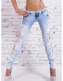 Fashion Hollow out Jeans