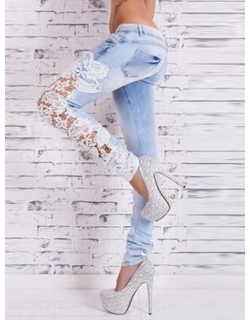 Fashion Hollow out Jeans