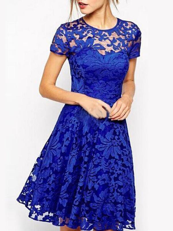 Blue Cute Dress
