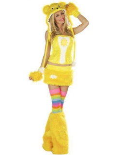 Sexy Yellow Animal Costume