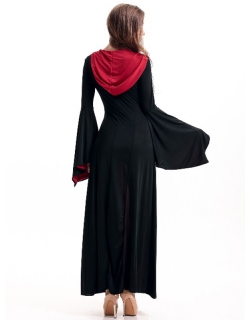 Red Floor Length Gothic Dress Costume