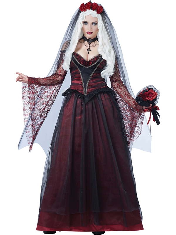 Immortal Vampire Bride Woman Halloween Costume