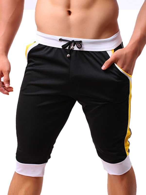 Mens Sport Short Pants Black