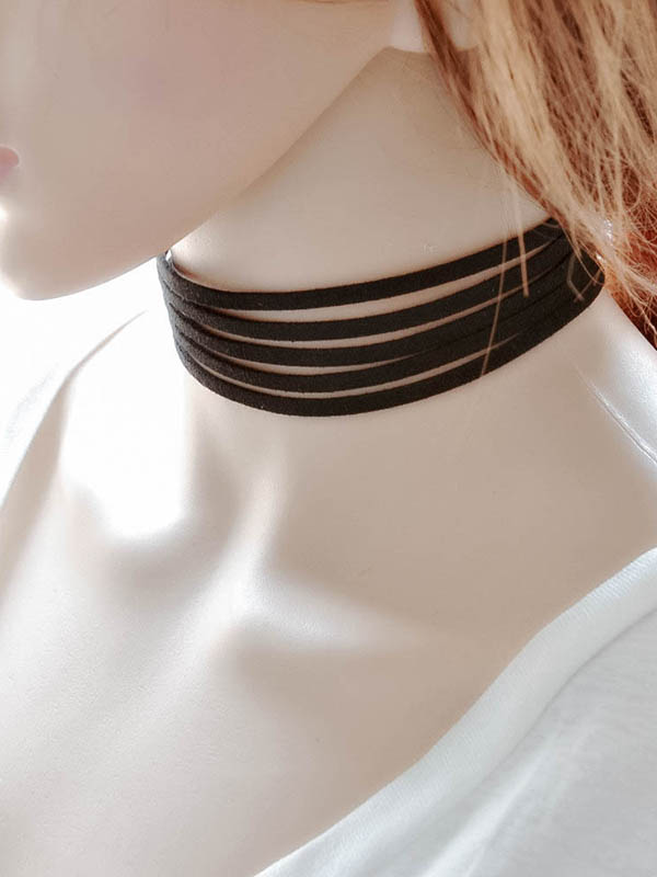 Metal Linear Necklace