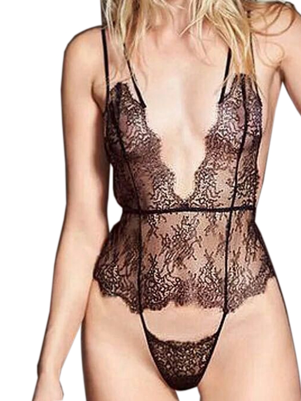 Sexy Lace Lingerie Teddy