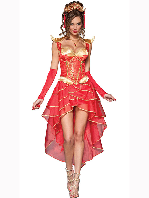 Sexy Red Princess Costume