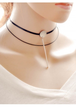 Fashion Double Layers Chokers Necklace