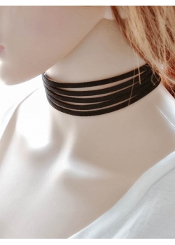 Metal Linear Necklace