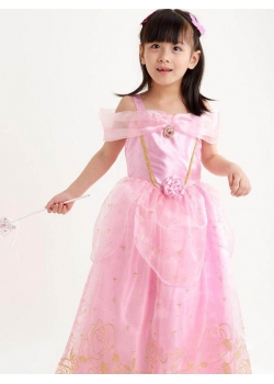 Pink Kids Cute Princess Dress