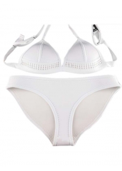 White Sexy Women Bikini Set