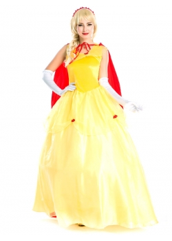 Yellow Deluxe Woman Costume