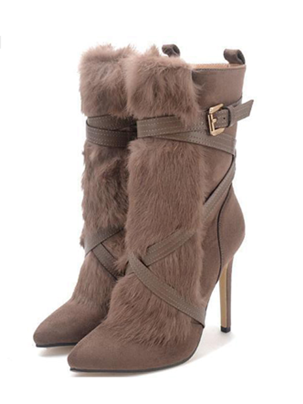 Fashion Woman Long High Heels Boot