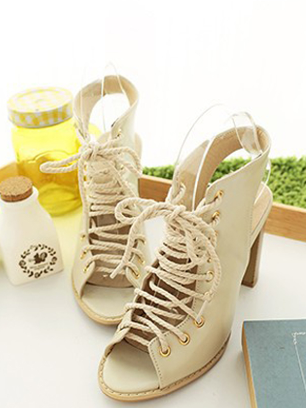 Women Summer High Heeled Shoes