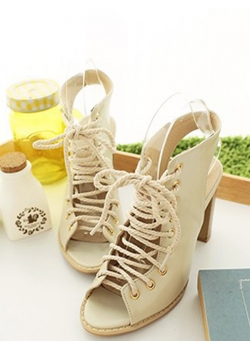 Women Summer High Heeled Shoes