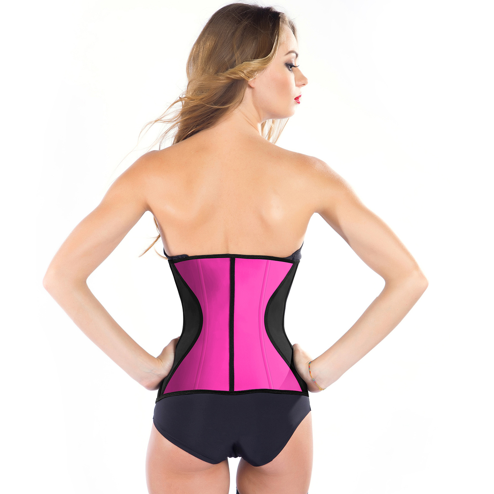 Rose Red Under Chest Woman Waist Corset