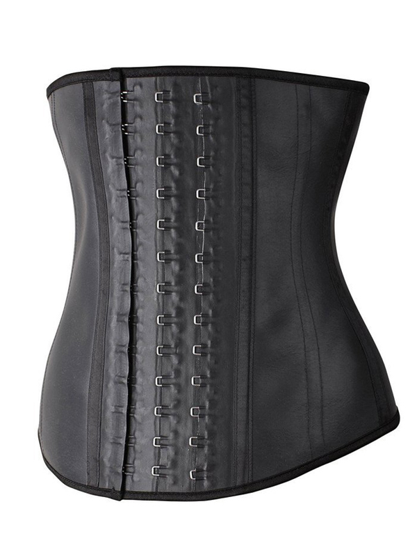 Sexy Black Women Underbust Corset