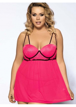 M XL 3XL 5XL 7XL Sexy Rose Plus Size Rose Lingerie