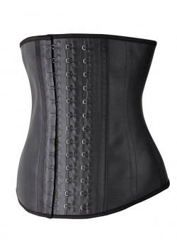 Sexy Black Women Underbust Corset