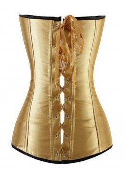 Wholesale Gold Sequin Burlesque Corset