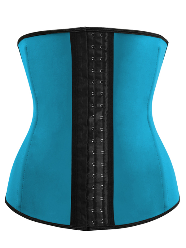 Latex Steel Boned Waist Cincher Corset