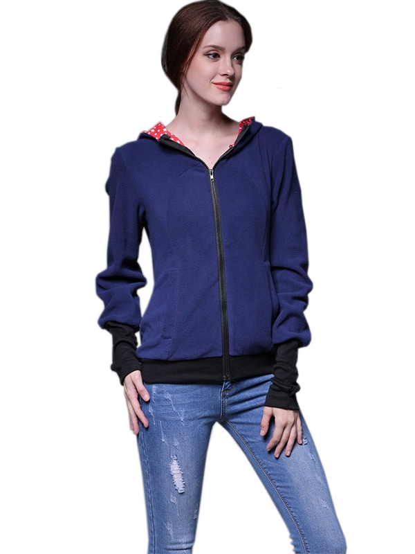 Modern Maternity Winter Coat Baby Sling Full Zip Up Hoodies