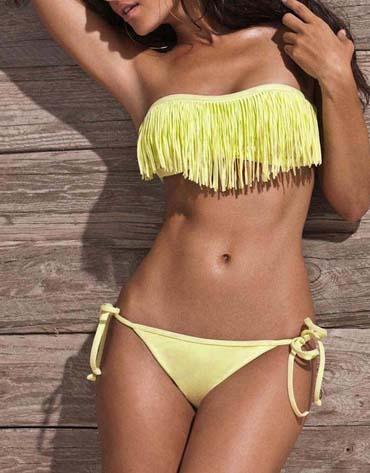 Sexy Bandeau Tassel Bikini