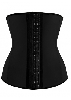 Latex Steel Boned Waist Cincher Corset