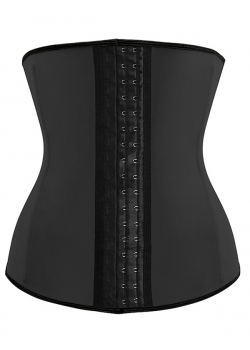 Latex Steel Boned Waist Cincher Corset