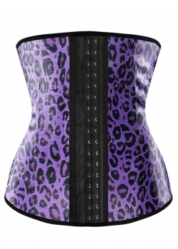 Latex Steel Boned Waist Cincher Corset