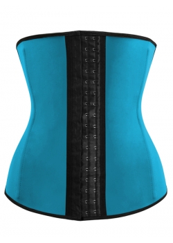 Latex Steel Boned Waist Cincher Corset