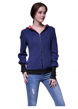 Modern Maternity Winter Coat Baby Sling Full Zip Up Hoodies