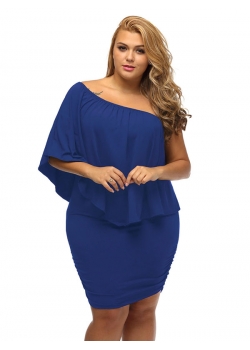 Women Fashion Plus Size Casual Dress