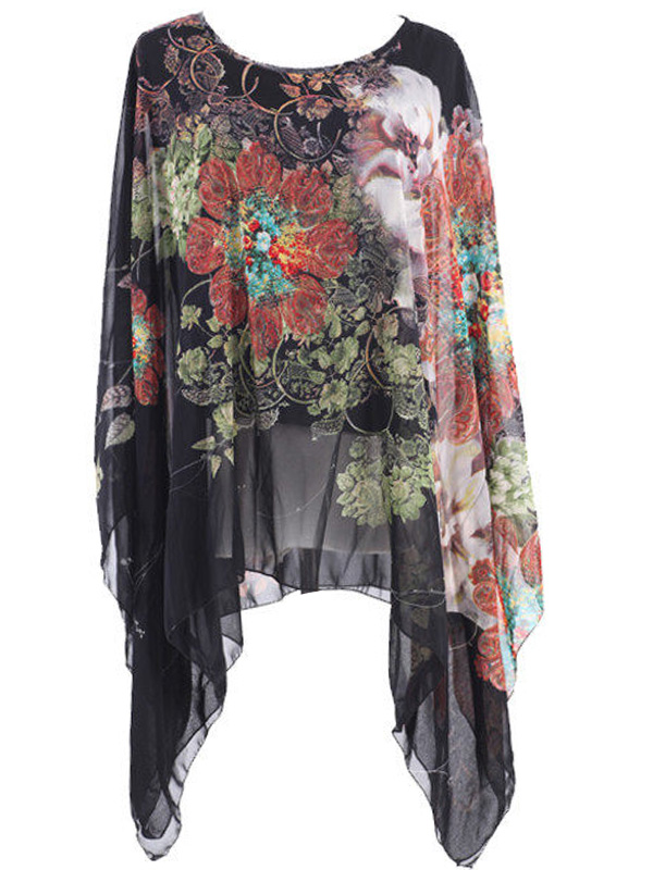 Fashion Floral Women Tops