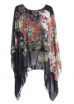 Fashion Floral Women Tops