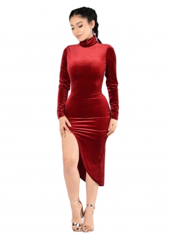 Sexy Red Bodycon Dress